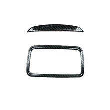 For Toyota Corolla 2019 2020 Carbon Fiber Style Rear Storage Box Cover Trim 2PCS