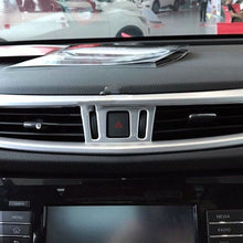 Middle Console Air Condition Vent Cover Trim for 2017-2020 Nissan Rogue X-Trail