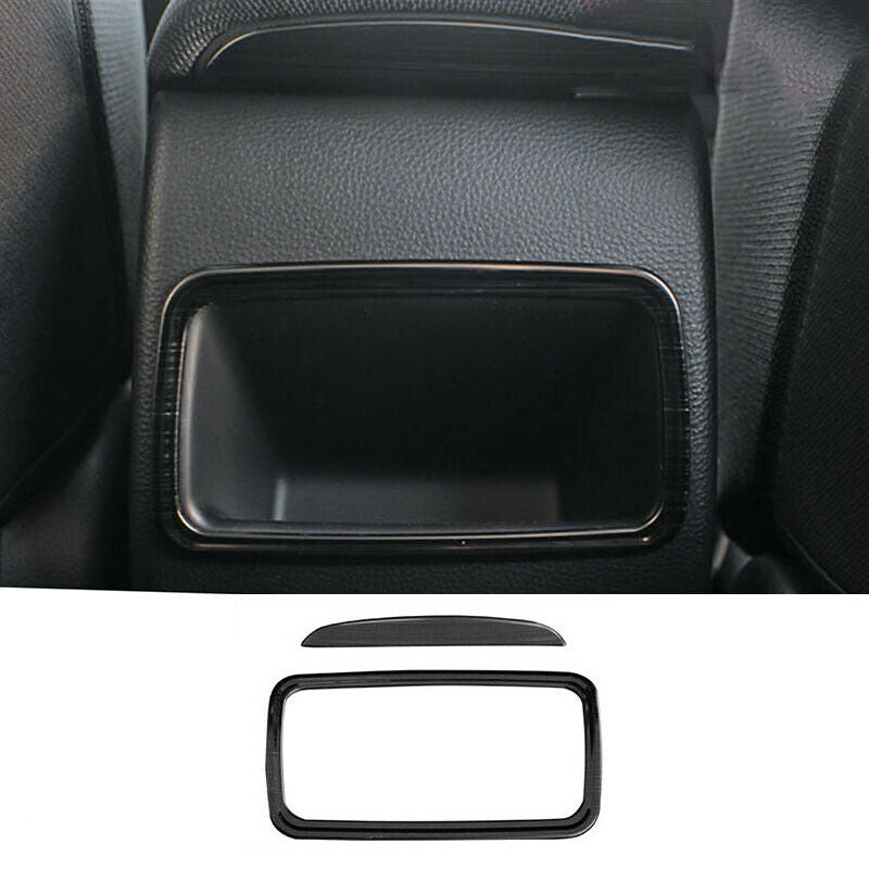 For 2019-20 Toyota Corolla black titanium inner rear air outlet vent cover trim