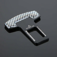 Carbon Fiber Safety Seat Belt Buckle Alarm Eliminator Clip Fix Error Code