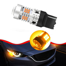 1Pair 7440 Amber Yellow LED Turn Signal Lights No Hyper Flash Canbus Error Free