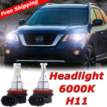 2x H11 35W 2SMD LED Headlights Low Beam for Nissan Pathfinder 13-19 Maxima 09-18