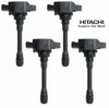 Hitachi Set of 4 Direct Ignition Coils IGC0002 for Infiniti QX60 Nissan Cube