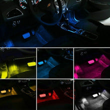 Car Accessories RGB LED Light Dash Floor Foot Strip Lights Decorative Lamp