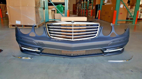 Mercedes Benz W211 03-09 E-Class E63 AMG Style Front Bumper Cover E320 E350 E50