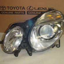 07-09 Mercedes Benz E Class Left Halogen Headlight w/ bulbs and caps E350 / 550