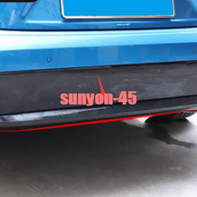 2020 For Toyota Corolla Carbon fiber Look Rear trim strip+rear bumper Cover trim