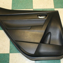 14-19 Corolla Black Left Rear Interior Door Trim Panel Back Driver Armrest OEM