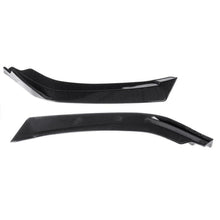 2x Carbon Fiber Style Car Front Bumper Lip Spolier For Honda Civic 4Dr 2016-2020