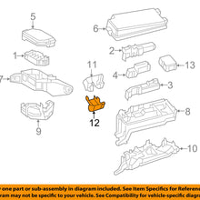 TOYOTA OEM 16-18 Prius 1.8L-L4 Fuse Relay-Side Cover 8266147030