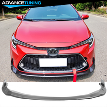 Fits 20-21 Toyota Corolla LE Front Bumper Lip Air Chin Diffuser Matte Black