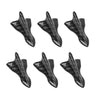 Universal Car Roof Shark Fin Decorative Sticker Carbon Fiber Decors Accessories