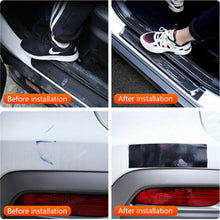5D Car Side Edge Protector Strip Door Sill Scratch Carbon Fiber Look Sticker 10M
