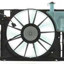 Dual Radiator and Condenser Fan Assembly-Fan Assembly fits 14-19 Toyota Corolla