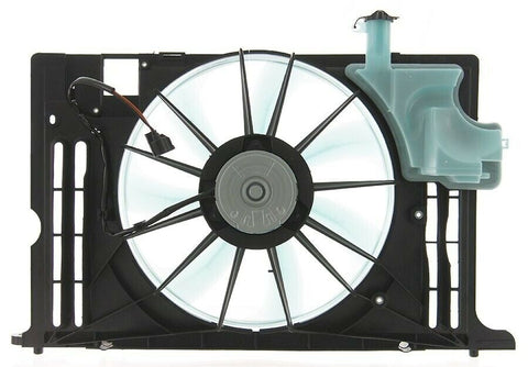 Dual Radiator and Condenser Fan Assembly-Fan Assembly fits 14-19 Toyota Corolla