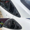 Fits 20-21 Toyota Corolla Side Scoop Window Louver Sun Shade 4PC Matte Black