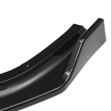 NEW DESIGN Spoiler For Honda Civic 2016-2020 Carbon Fiber Look Front Bumper Lip