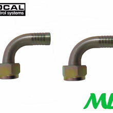 MOCAL HEF93-10 90° 5/8 BSP OIL COOLER REMOTE FILTER HOSE PIPE FITTINGS UNIONS QE