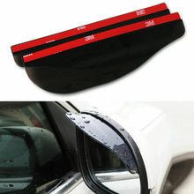 2x Universal Car Rear View Side Mirror Rain Board Sun Visor Shade Shield New