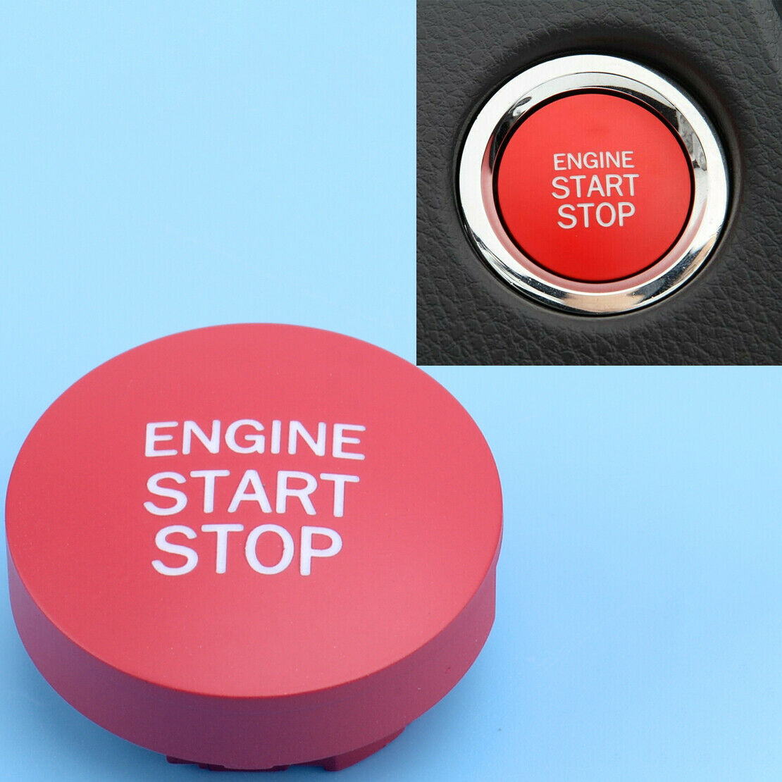 Red Engine Start Stop Switch Button Fit for Toyota RAV4 Prado CHR Lexus RX