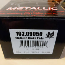 C-Tek Disc Brake Pad Set-Base Rear Centric 102.09050 - opened but unused