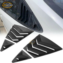 Fits 20-21 Toyota Corolla Side Cover Window Louver 4PC Matte Black