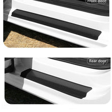 Car Door Sticker Carbon Fiber Threshold Protector Anti Scratch Auto Accessories