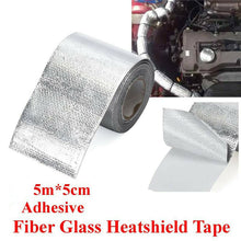 Car Silver Aluminum Foil High Temperature Wrap Tape Reflective Heat Tape Barrier