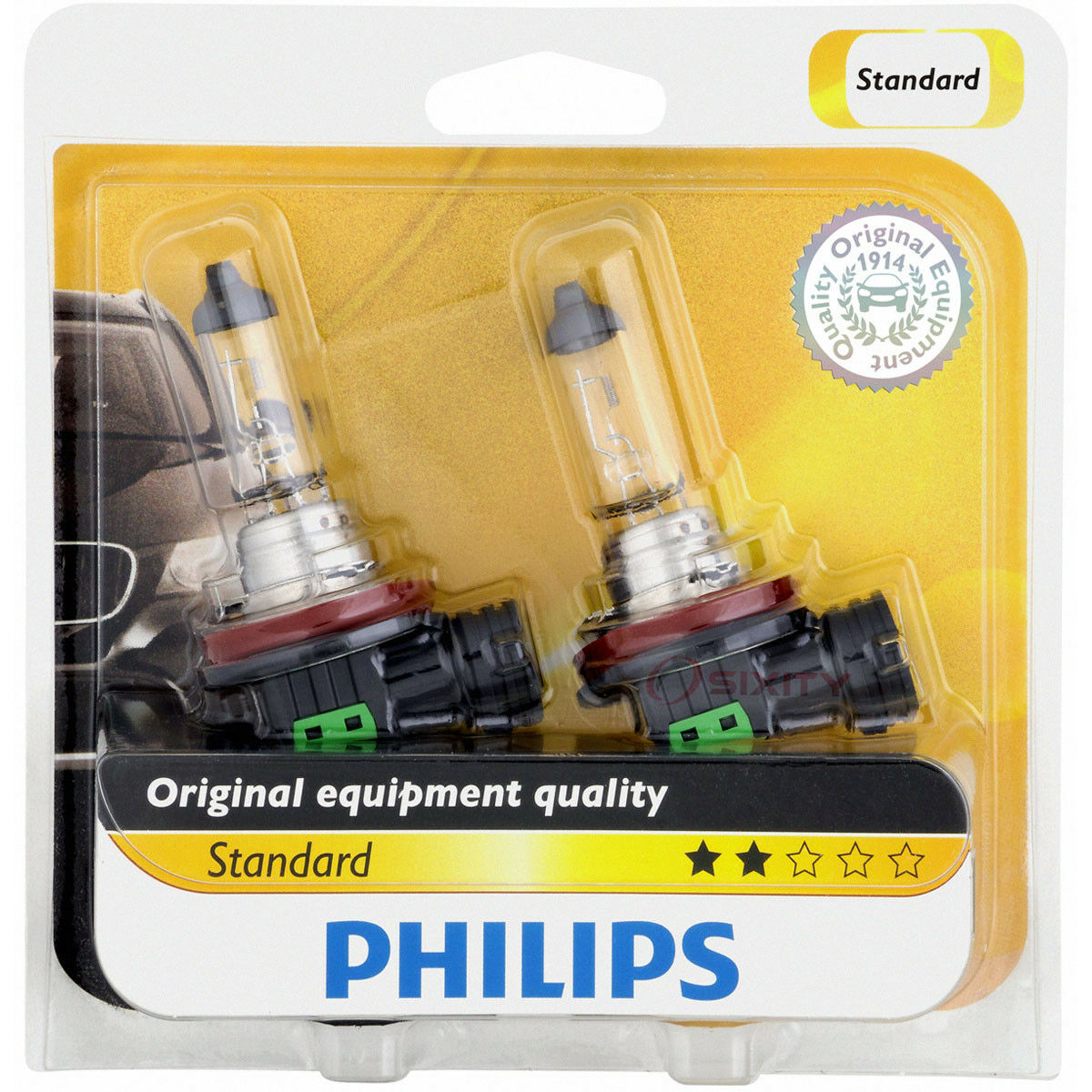 Philips Low Beam Headlight Light Bulb for Chevrolet Malibu Silverado 1500 oe