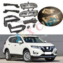 Clear Bumper Cover Light Fog Lamp Wiring Kit For Nissan Rogue X-Trail 2017-2020