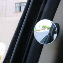 1Piece Car 360° Blind Spot Side Mirror Stick On Glass Adjustable Safety Lens