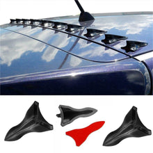 Universal Car Roof Shark Fin Decorative Sticker Carbon Fiber Decors Accessories