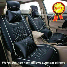 5-Sit Car Seat Cover Surrount Cushions w/Pillow 11Pieces of Set For Honda Toyata