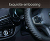 38cm/15inch Car Embossing Leather Steering Wheel Cover All Weather Protector Fit