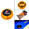 1PCS TRD Racing Gold Engine Oil Filler Cap Oil Tank Cover Aluminium For TOYOTA