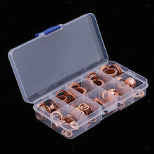 Set of 200 Oil Drain Plug Washer Copper Crush Seal Assortment Assorted Set