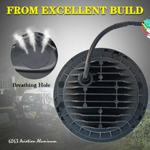 2007-17 For Jeep Wrangler JK Halo LED Headlights + Halo LED Fog Lights Combo Kit