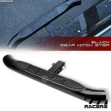 2" Black Trailer Tow Mount Tube Receiver Rear Hitch Step Bar Bumper Guard G16