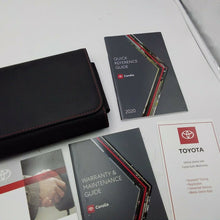 2020 Toyota Corolla Owner’s Manual