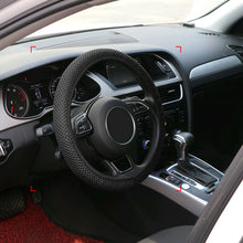 Summer Elastic Car Steering Wheel Cover Anti-slip Protector 38cm Black/Red/Gray