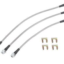 Trail Gear Extended Brake Hose Kit Toyota Land Cruiser +6" Brake Line Kit