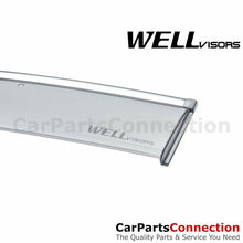 WellVisors Window Visors For Honda Civic Sedan 16-20 Insight 19-20 Sun Deflector