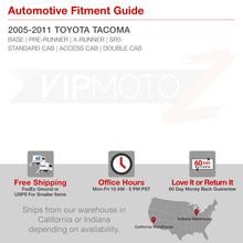 For 2005-2011 Toyota Tacoma HALO LED Projector Headlights Pre Runner X Runner