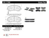 Disc Brake Pad Set-Base Front,Rear Centric 301.17360
