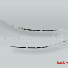 Front Bumper Chrome Trim Strip PAIR fits 2007-2009 MB E-class W211