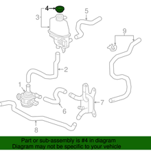Genuine Toyota Cap 16475-28140