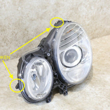 07 08 09 MERCEDES-BENZ E320 E350 E550 DRIVER LEFT SIDE HEADLIGHT HALOGEN OEM