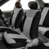 Seat Covers For Car SUV Van Auto Gray Black Full set for Auto Full Set Most Cars