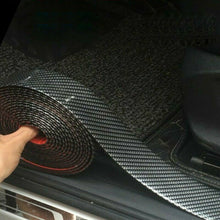 Auto Car Carbon Fiber Rubber Edge Guard Strip Door Sill Protector Accessories US