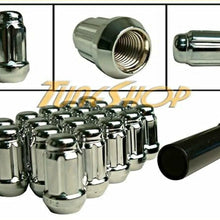 MUTEKI CLOSE END SPLINE TUNER LOCK LUG NUT 12X1.25 1.25 ACORN WHEEL RIM CHROME N